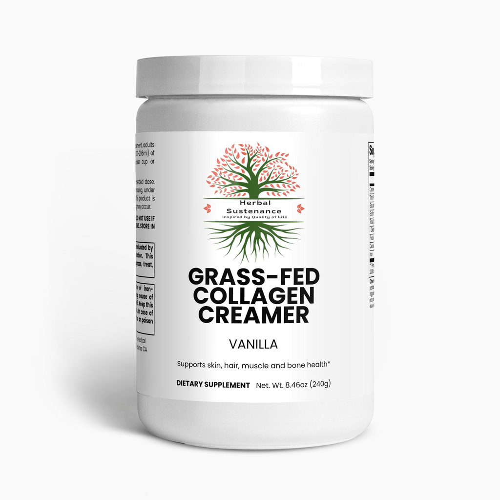 Grass-Fed Collagen Creamer (Vanilla)