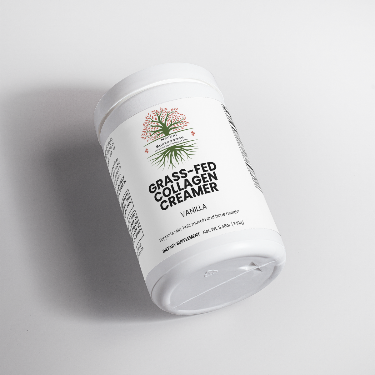 Grass-Fed Collagen Creamer (Vanilla)