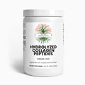 Grass-Fed Hydrolyzed Collagen Peptides powder with gluten-free, lactose-free, and corn-free icons