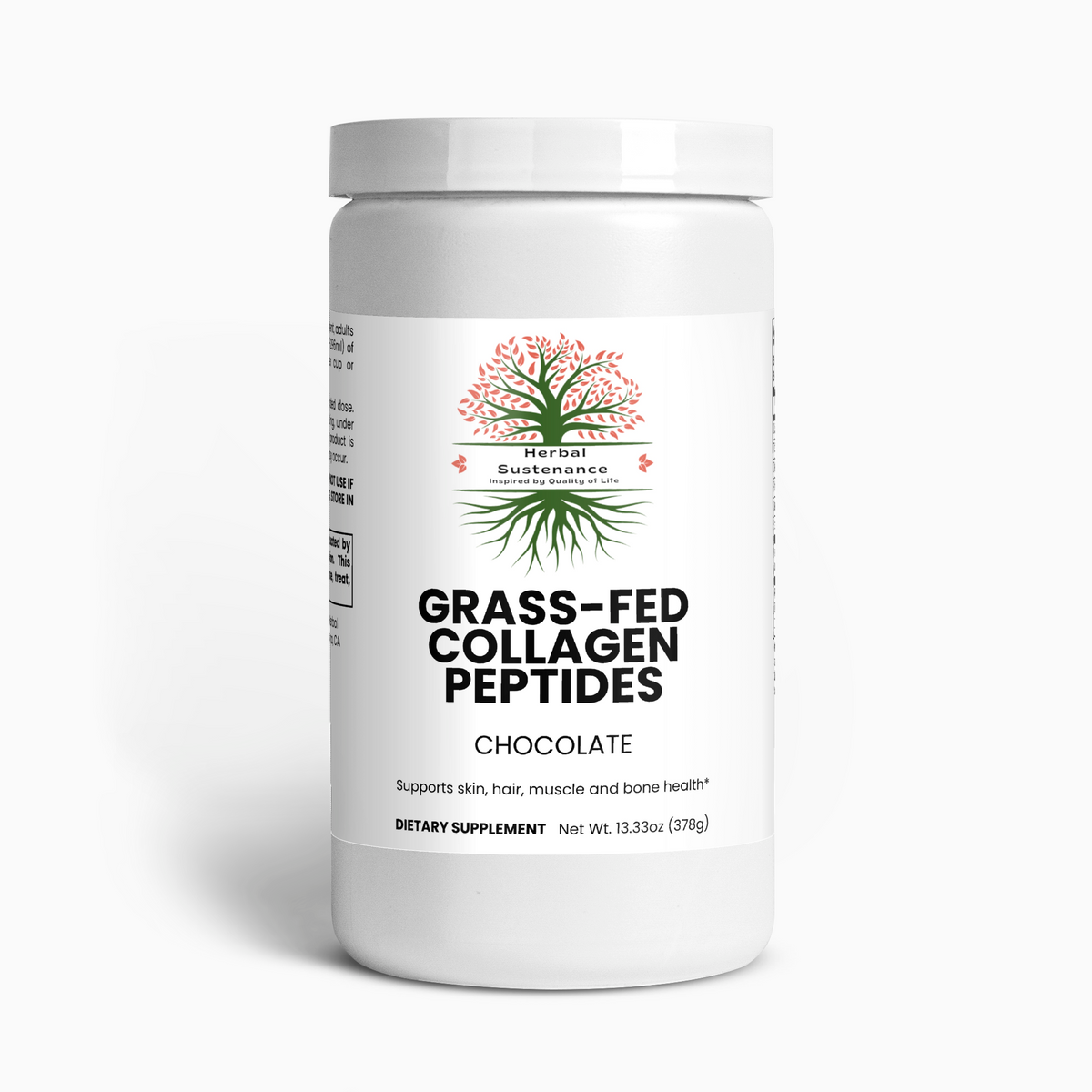Grass-Fed Collagen Peptides Powder (Chocolate)